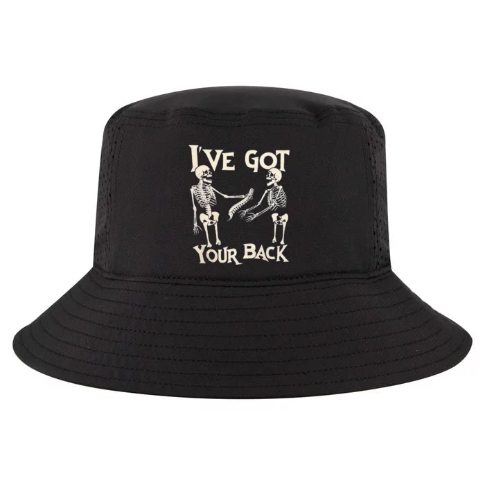 I've Got Your Back Halloween Skeleton Skull Cool Comfort Performance Bucket Hat