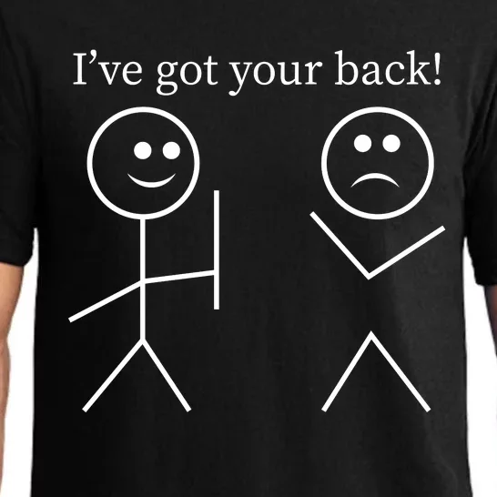 I Got Your Back Funny T Pajama Set