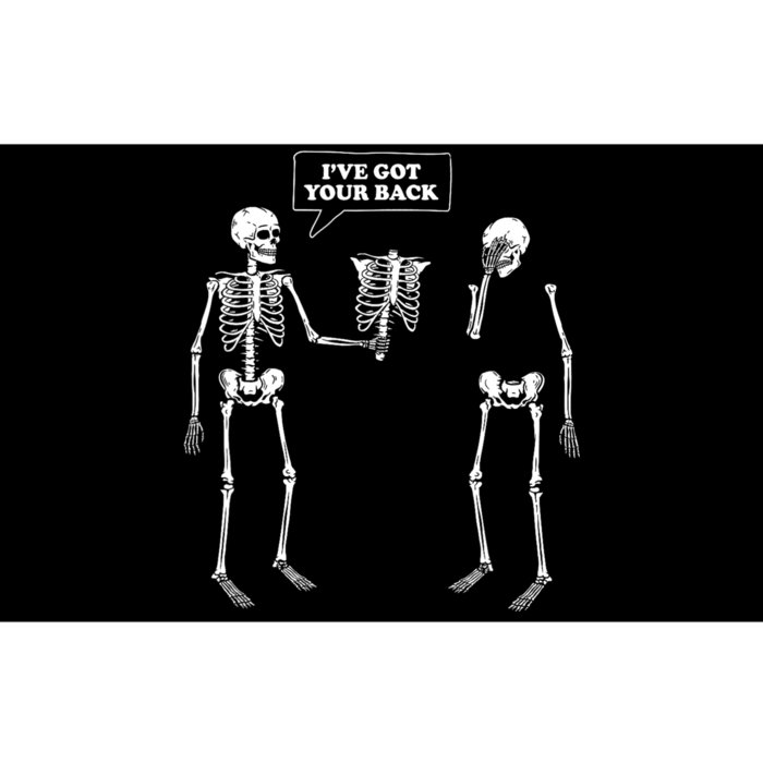 Ive Got Your Back | Funny Skeleton Pun Bumper Sticker