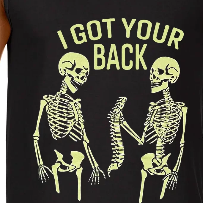 I Got Your Back Halloween Skeleton Skull Sarcastic Comfort Colors® Tank Top