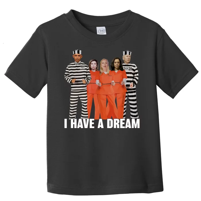 I Have A Dream Funny Toddler T-Shirt