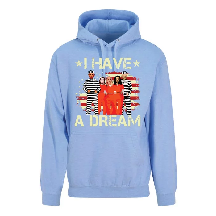 I Have A Dream Funny Biden Unisex Surf Hoodie