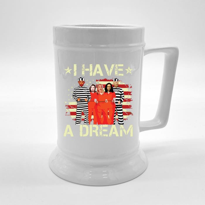 I Have A Dream Funny Biden Front & Back Beer Stein