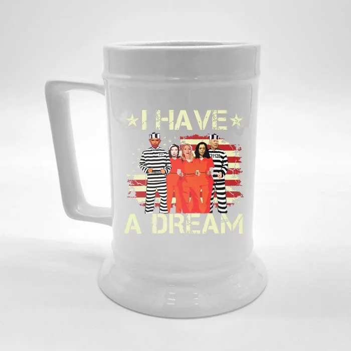 I Have A Dream Funny Biden Front & Back Beer Stein