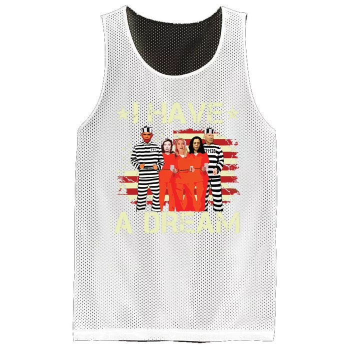 I Have A Dream Funny Biden Mesh Reversible Basketball Jersey Tank