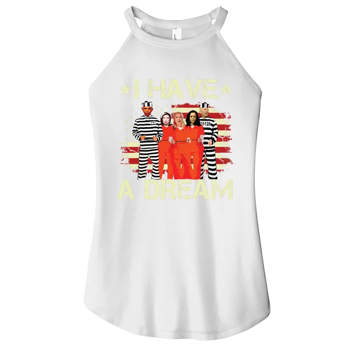 I Have A Dream Funny Biden Women’s Perfect Tri Rocker Tank