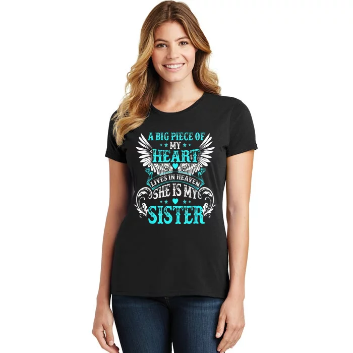 I Have An Angel In Heaven And I Call Her My Sister Women's T-Shirt