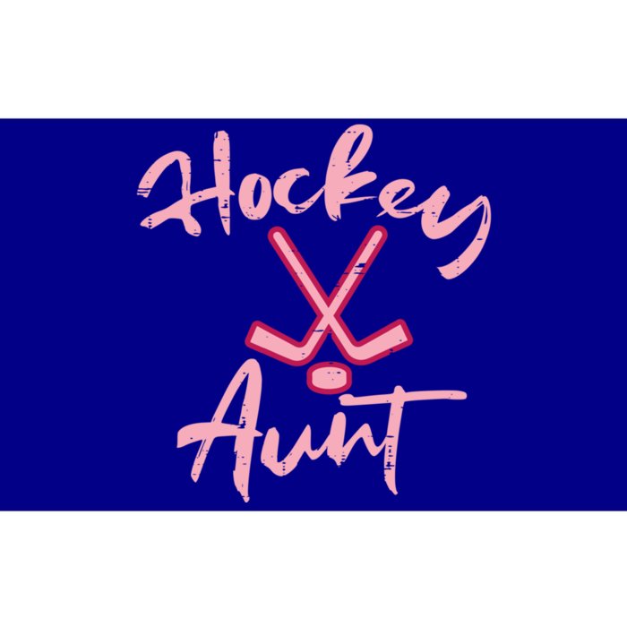 Ice Hockey Aunt Cute Mothers Day Aunty Auntie Nephew Gift Bumper Sticker