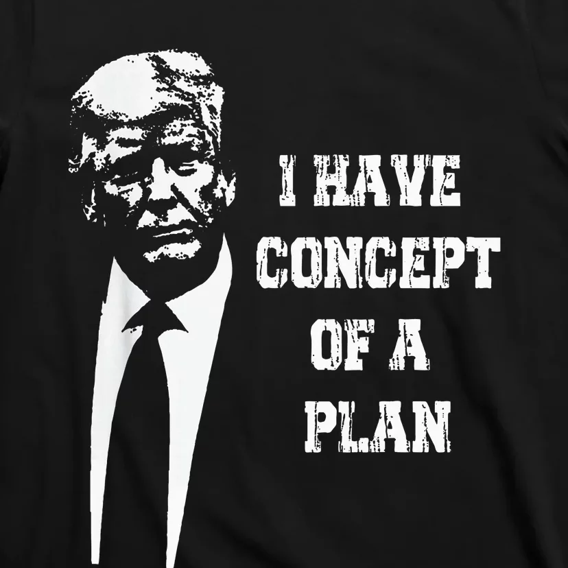 I Have A Concept Of A Plan T-Shirt