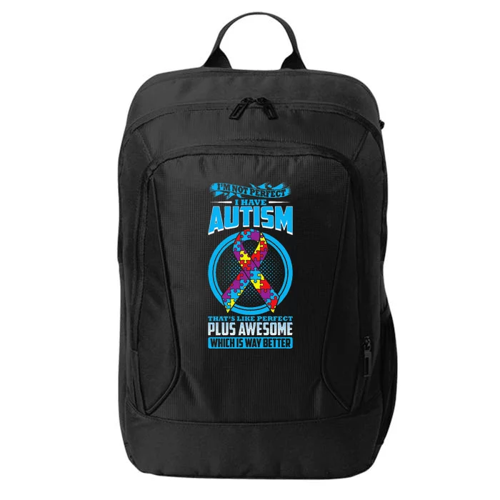 I Have Autism Autism City Backpack