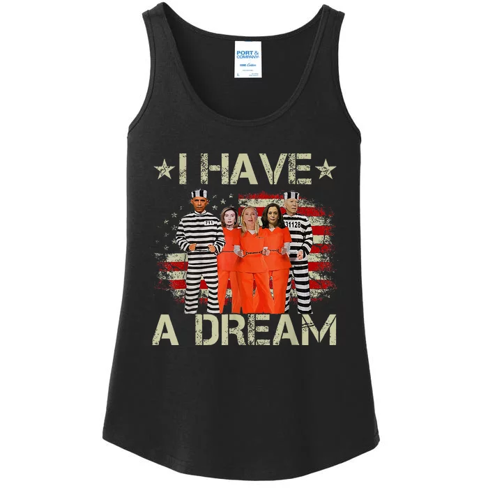 I Have A Dream Funny Biden Ladies Essential Tank