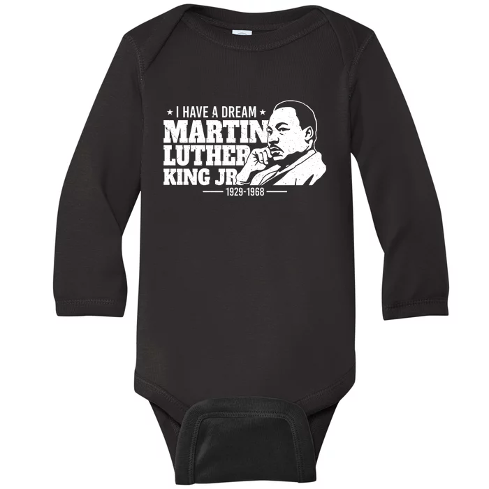 I Have A Dream Iconic Baby Long Sleeve Bodysuit