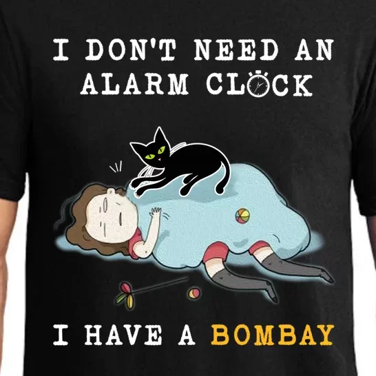 I Have A Bombay Funny Cat Wake Me Up Gift Pajama Set