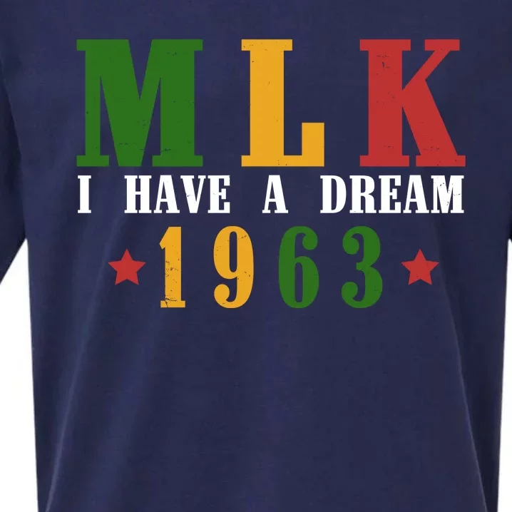 I Have A Dream Mlk Day 1963 Sueded Cloud Jersey T-Shirt