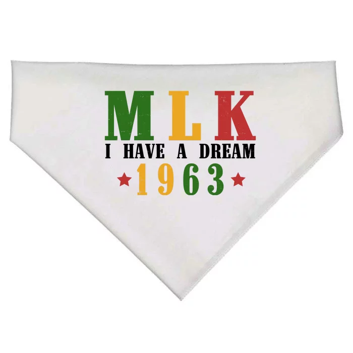 I Have A Dream Mlk Day 1963 USA-Made Doggie Bandana