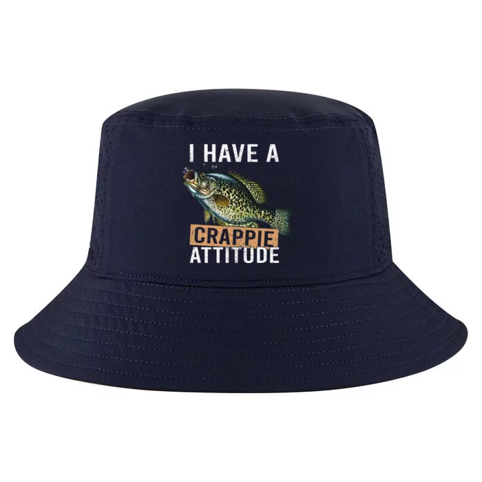 I Have A Crappie Attitude Fishing Cool Comfort Performance Bucket Hat