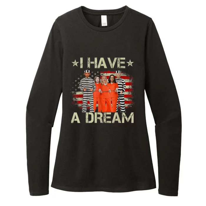 I Have A Dream Funny Biden Womens CVC Long Sleeve Shirt