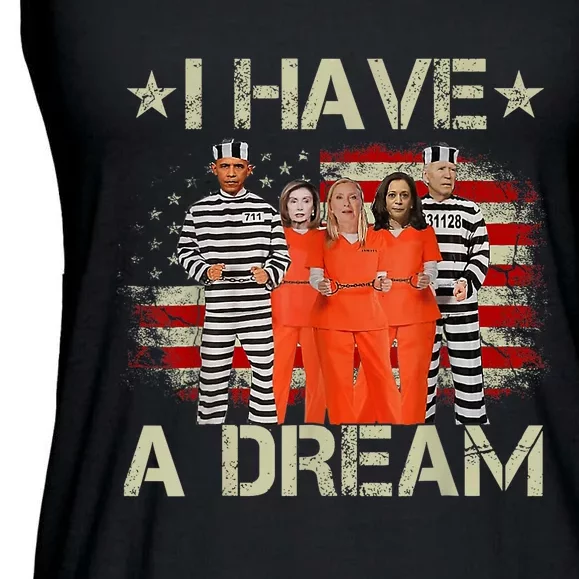 I Have A Dream Funny Biden Ladies Essential Flowy Tank