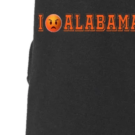 I Hate Alabama Blue And Orange Sports Fan Doggie 3-End Fleece Hoodie