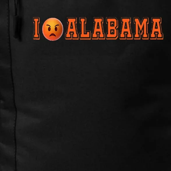 I Hate Alabama Blue And Orange Sports Fan Daily Commute Backpack