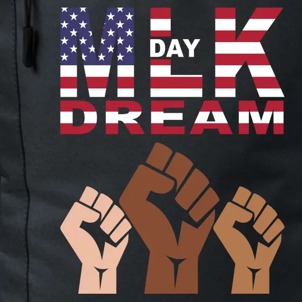 I Have A Dream Mlk Day Fist Up Daily Commute Backpack