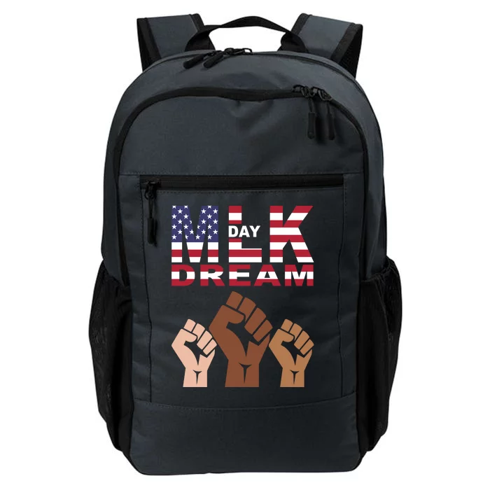 I Have A Dream Mlk Day Fist Up Daily Commute Backpack