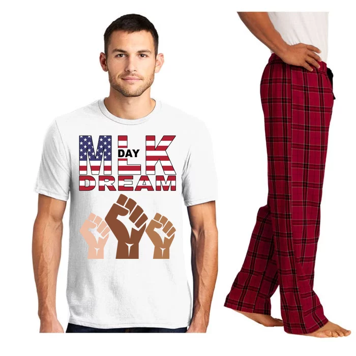 I Have A Dream Mlk Day Fist Up Pajama Set