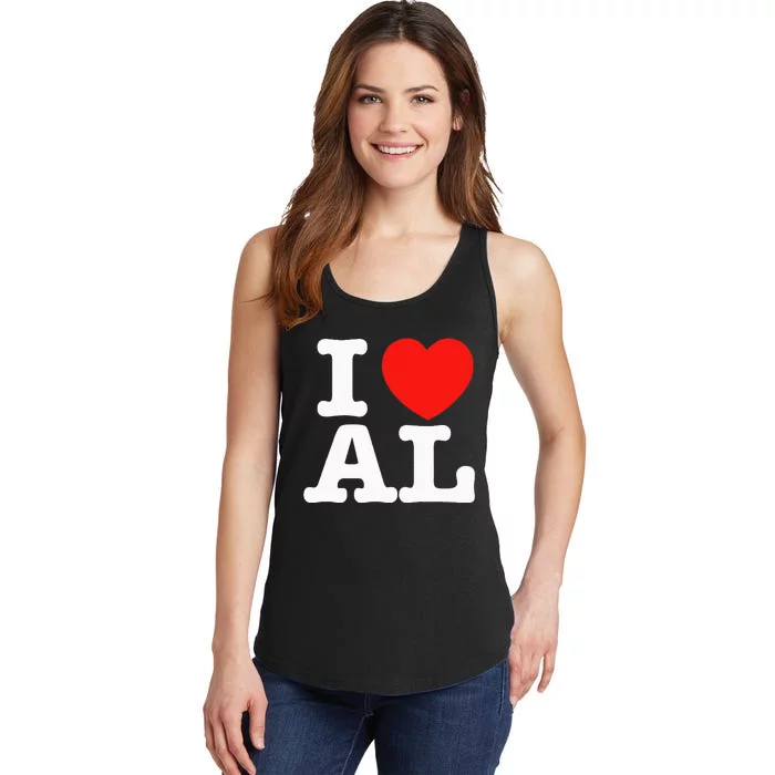 I Heart Alabama Love Ladies Essential Tank