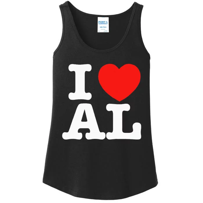 I Heart Alabama Love Ladies Essential Tank