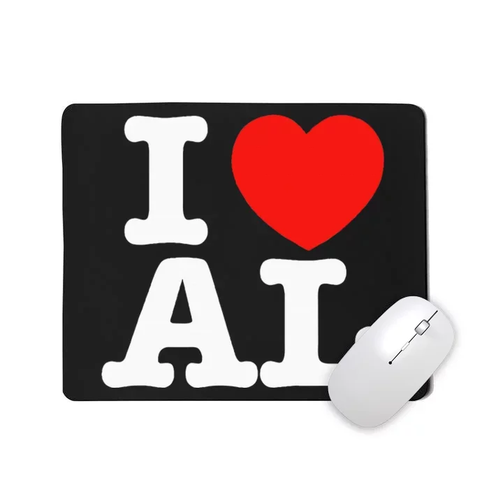 I Heart Alabama Love Mousepad