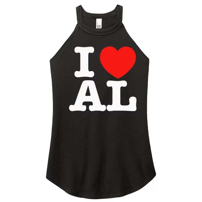 I Heart Alabama Love Women’s Perfect Tri Rocker Tank