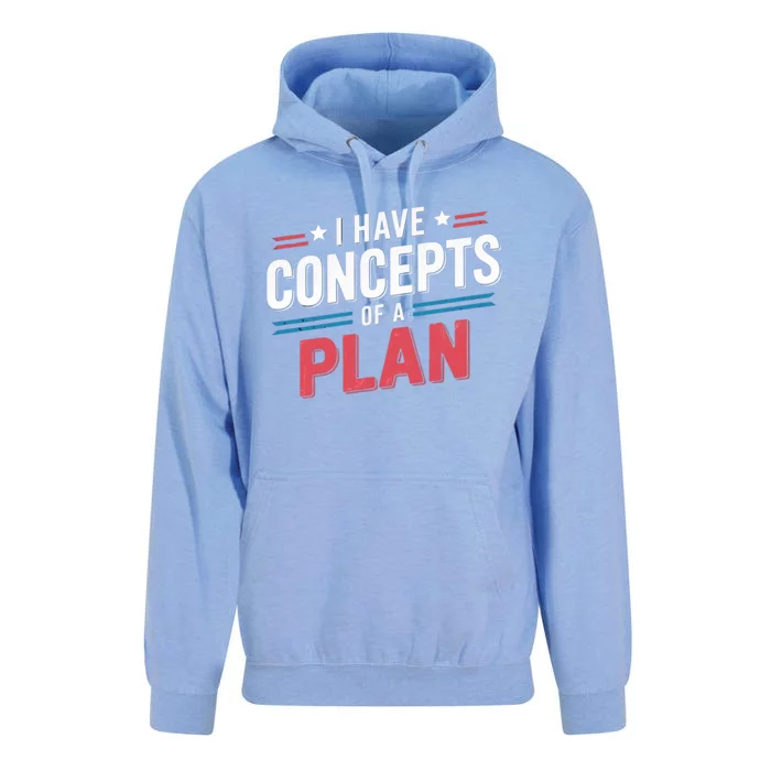 I Have A Concept Of A Plan Unisex Surf Hoodie