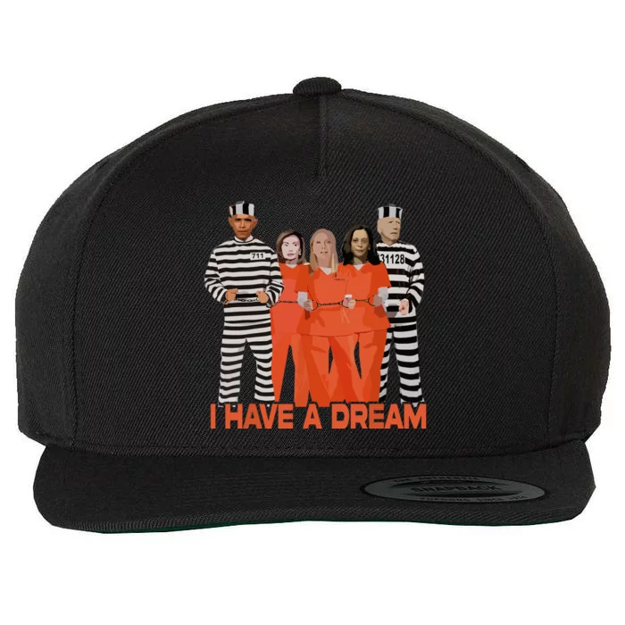 I Have A Dream Wool Snapback Cap