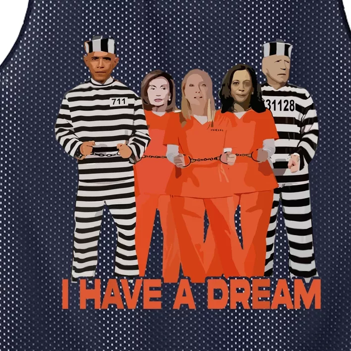 I Have A Dream Mesh Reversible Basketball Jersey Tank