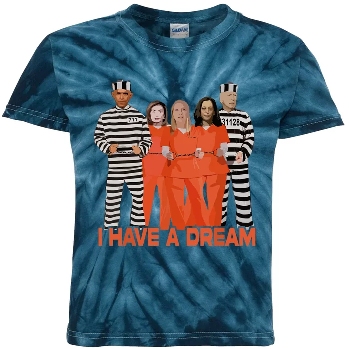 I Have A Dream Kids Tie-Dye T-Shirt