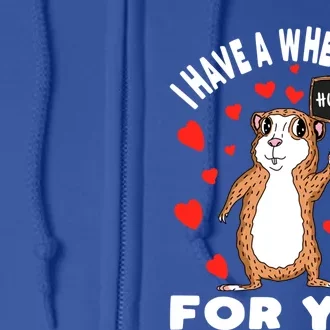 I Have A Weakness For You Guinea Pig Meaningful Gift Full Zip Hoodie