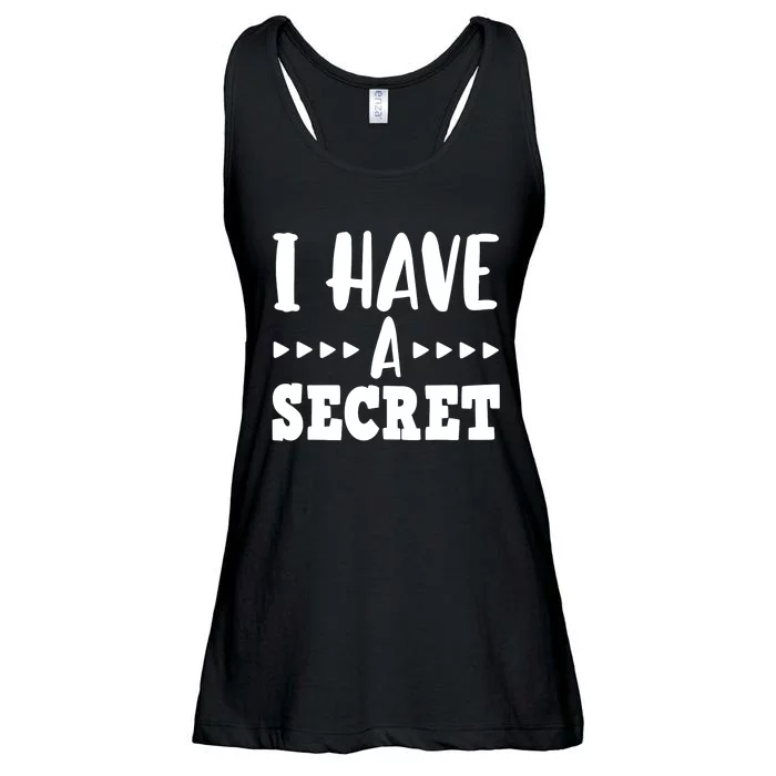 i have a secret big brother Ladies Essential Flowy Tank