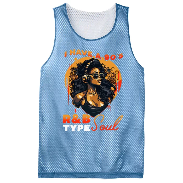 I Have A 90S R&B Type Soul Music Lover Mesh Reversible Basketball Jersey Tank