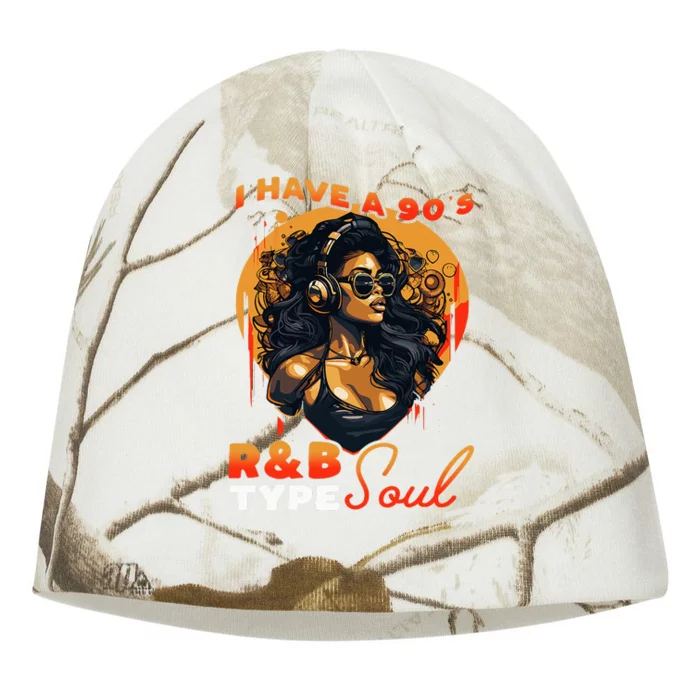 I Have A 90S R&B Type Soul Music Lover Kati - Camo Knit Beanie