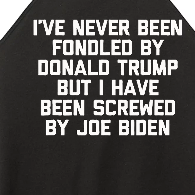 I Have Been Screwed By Joe Biden Women’s Perfect Tri Rocker Tank