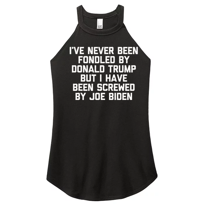 I Have Been Screwed By Joe Biden Women’s Perfect Tri Rocker Tank