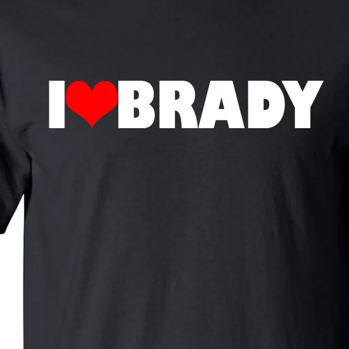 I Heart Brady Tall T-Shirt