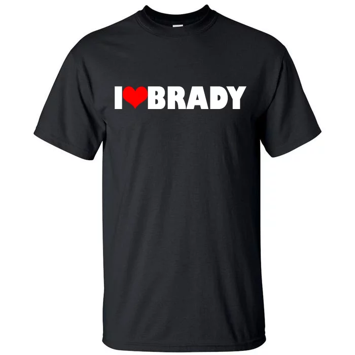 I Heart Brady Tall T-Shirt