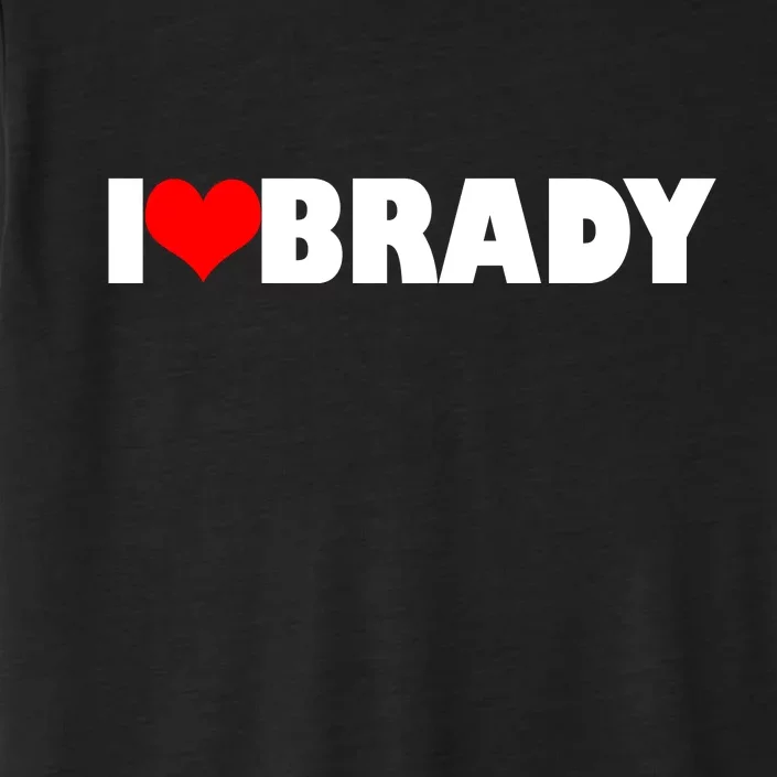 I Heart Brady ChromaSoft Performance T-Shirt