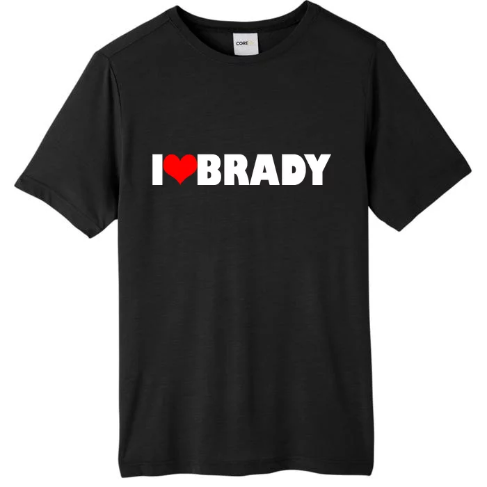 I Heart Brady ChromaSoft Performance T-Shirt