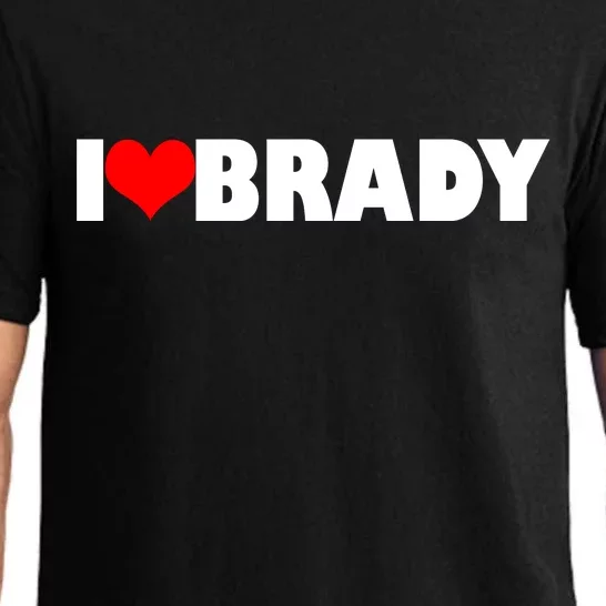 I Heart Brady Pajama Set