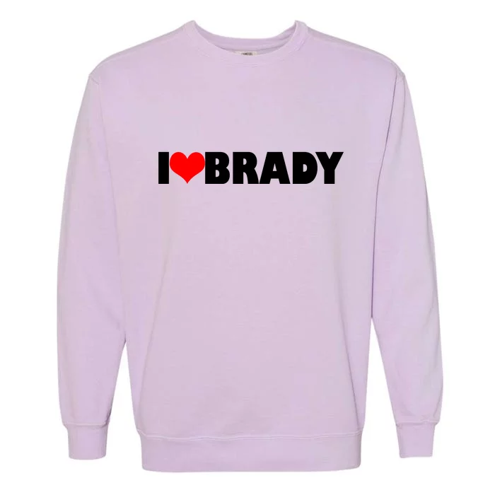 I Heart Brady Garment-Dyed Sweatshirt