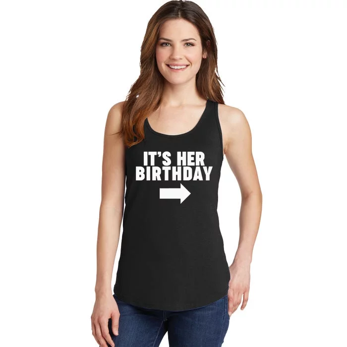 It's her birthday Ladies Essential Tank