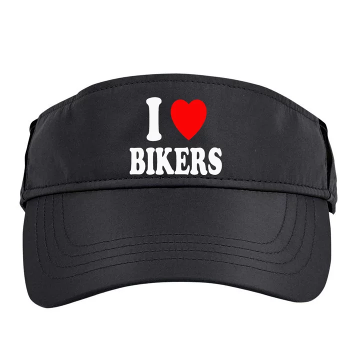 I Heart Bikers Sexy Hot Attraction Motorcycle Adult Drive Performance Visor