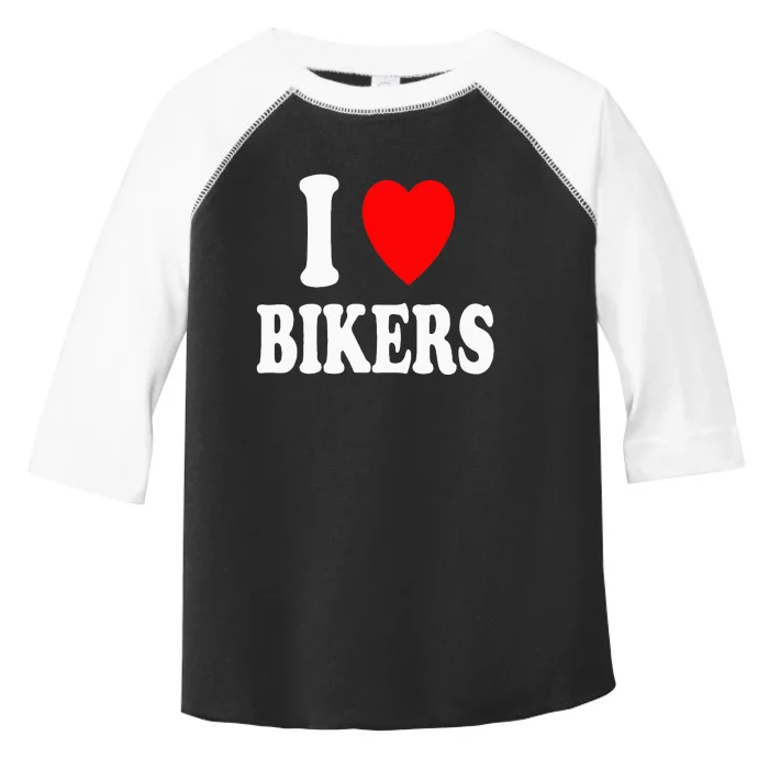 I Heart Bikers Sexy Hot Attraction Motorcycle Toddler Fine Jersey T-Shirt